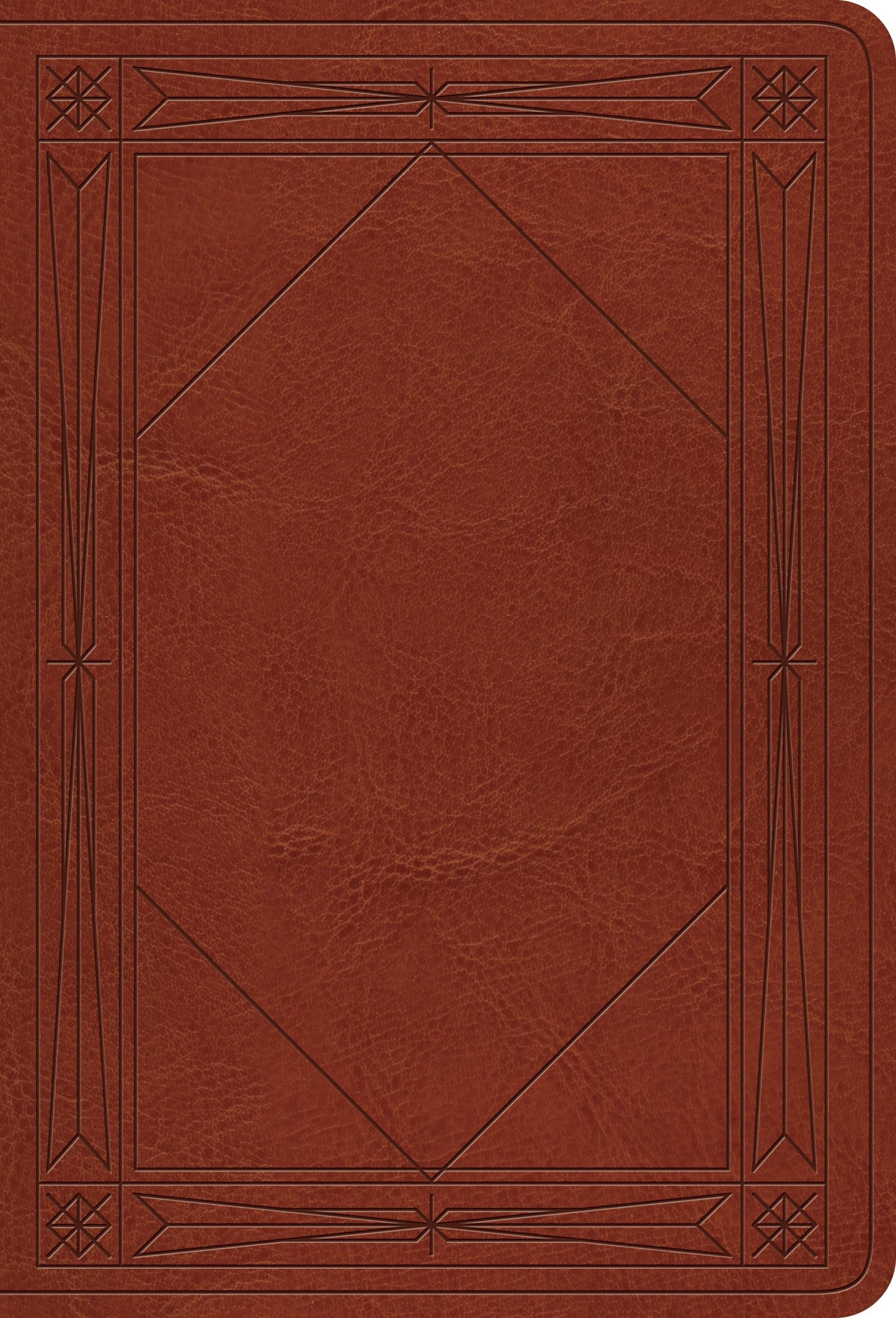 ESV Value Large Print Compact Bible, Tan, Window Design