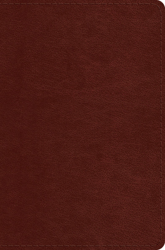 ESV Single Column Legacy Bible, Chestnut
