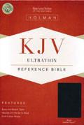 KJV UltraThin Reference Bible Black LeatherTouch - N/A - Re-vived.com
