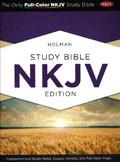 NKJV Holman Study Bible Jacketed Hardback - N/A - Re-vived.com