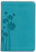 KJV Deluxe Gift Bible Teal LeatherTouch - N/A - Re-vived.com