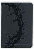 KJV Deluxe Gift Bible Charcoal LeatherTouch - N/A - Re-vived.com