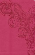 KJV Large Print Personal Size Reference Bible Pink LeatherTouch - N/A - Re-vived.com