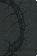 KJV Large Print Personal Size Reference Bible Charcoal LeatherTouch - N/A - Re-vived.com