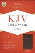 KJV Gift And Award Bible Brown Imitation Leather - N/A - Re-vived.com