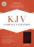 KJV Compact Ultrathin Bible Saddle Brown LeatherTouch - N/A - Re-vived.com