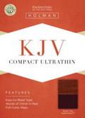 KJV Compact Ultrathin Bible Brown/Tan LeatherTouch - N/A - Re-vived.com