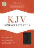 KJV Compact Ultrathin Bible Charcoal LeatherTouch - N/A - Re-vived.com