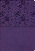 NIV Rainbow Study Bible Purple LeatherTouch - N/A - Re-vived.com