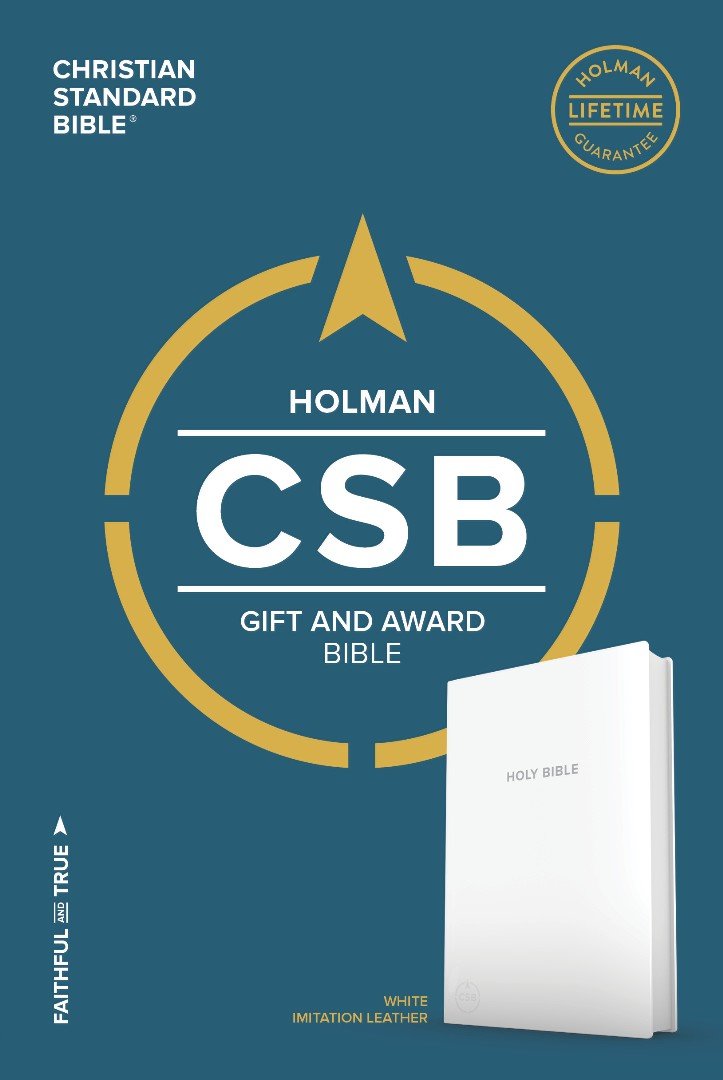 CSB Gift & Award Bible, White