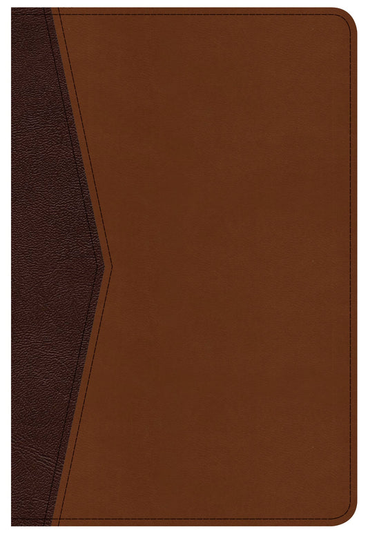 CSB Compact Ultrathin Bible For Teens, Walnut Leathertouch
