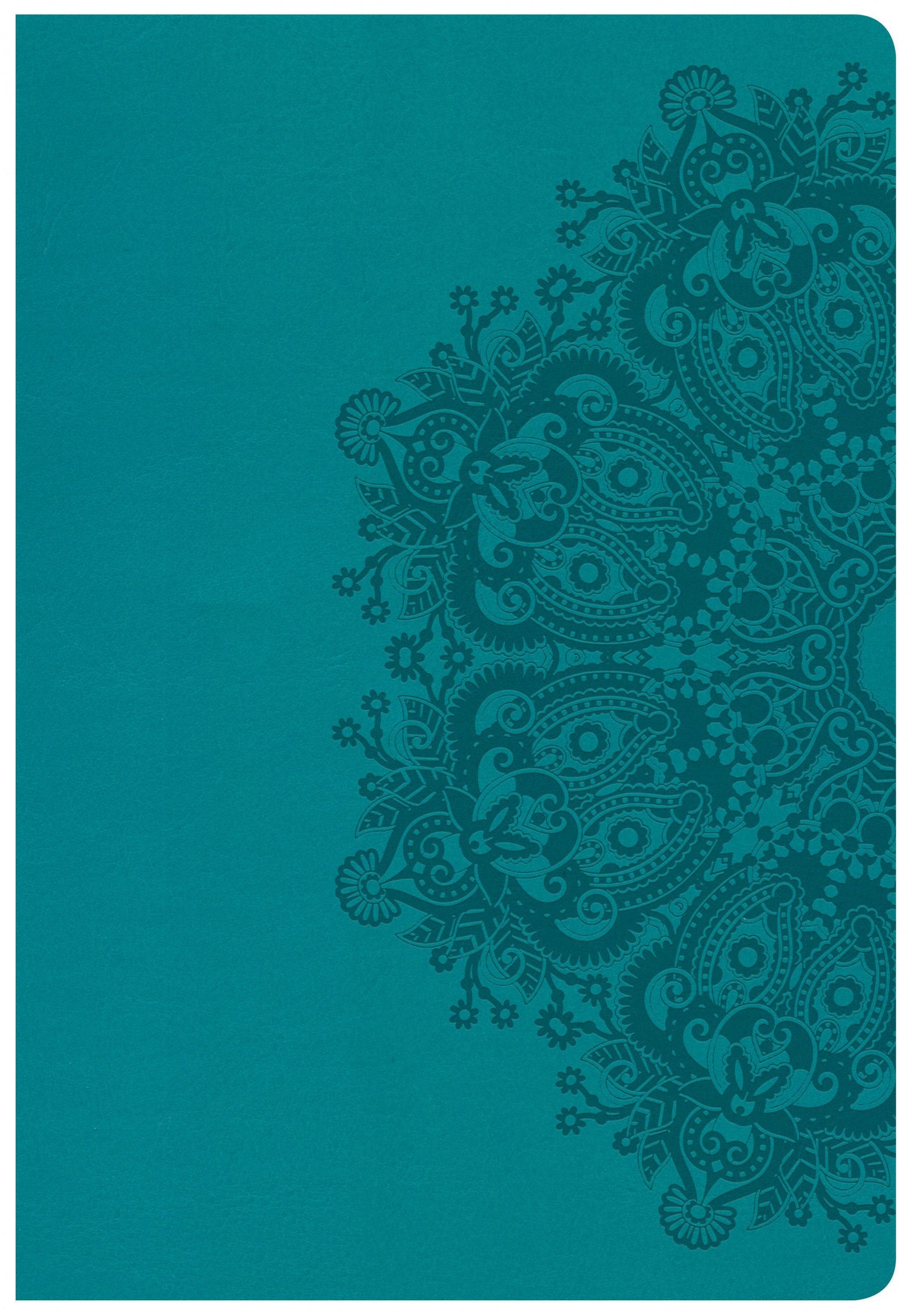 CSB Super Giant Print Reference Bible, Teal Leathertouch