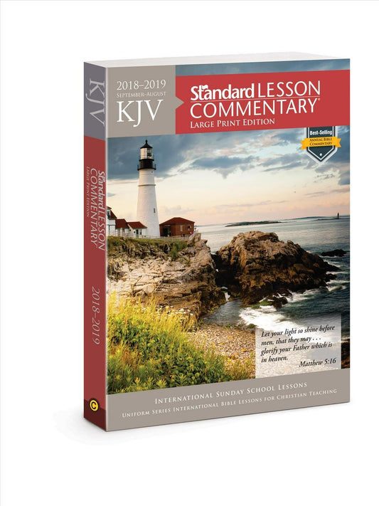 KJV Standard Lesson Commentary Large Print Ed. 2018-2019