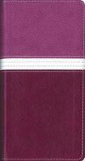 NIV Trimline Orchid/Razzleberry Italian Duo-Tone Hardback - N/A - Re-vived.com
