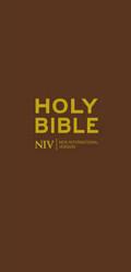 NIV Diary Brown Flexibind Bible - N/A - Re-vived.com