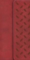 NIV Diary Cherry Soft-Tone Bible With Clasp - N/A - Re-vived.com