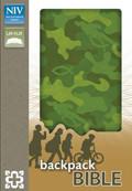 NIV Green Camo Backpack Bible - N/A - Re-vived.com