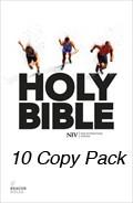 NIV Sports Beacon Bible Paperback 10 Copy Pack - N/A - Re-vived.com
