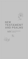 NIV Diary New Testament And Psalms Grey Soft-Tone Hardback - N/A - Re-vived.com