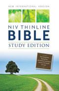 NIV Thinline Bible Study Edition Hardback - N/A - Re-vived.com