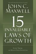 The 15 Invaluable Laws Of Growth Paperback Book - John C Maxwell - Re-vived.com