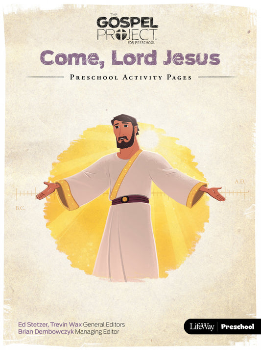 Gospel Project: Preschool Activity Pages, Summer 2018