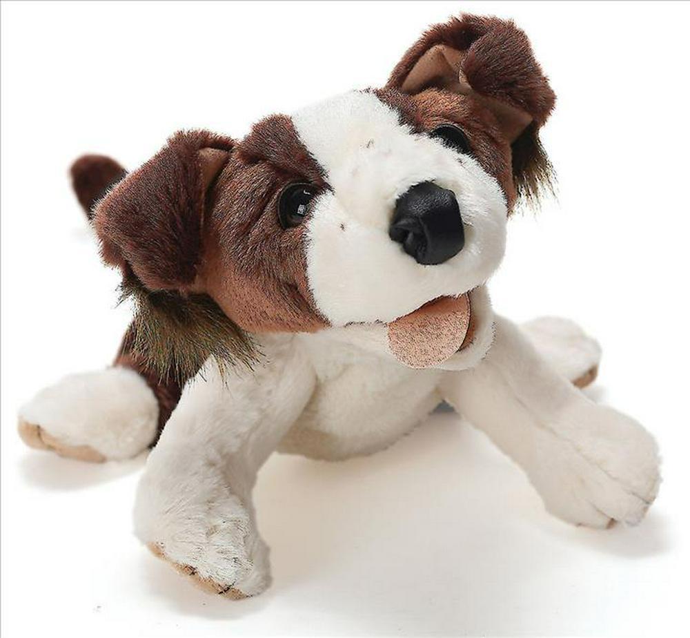Deep Blue Indigo Dog Puppet