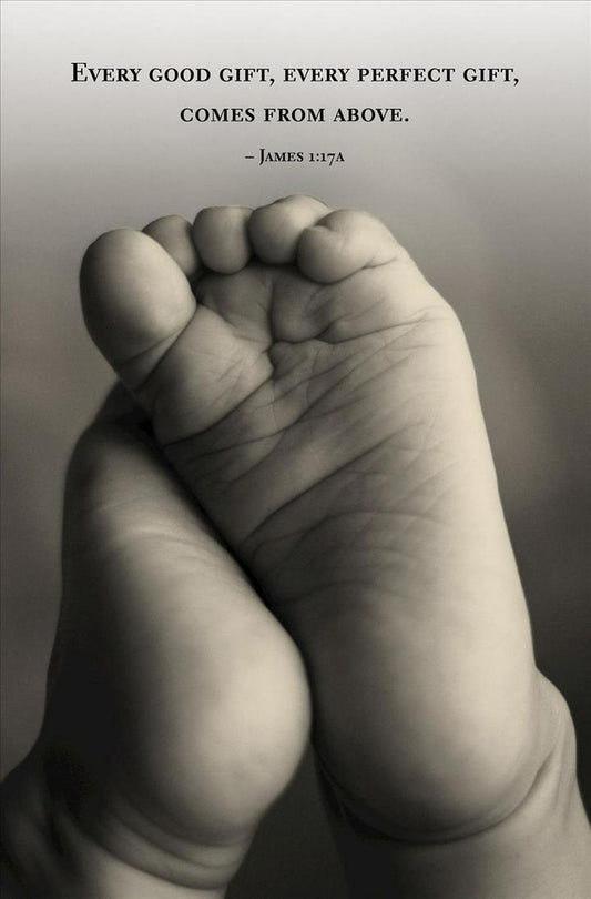Tiny Feet Scripture Series Bulletin (Pkg of 50)