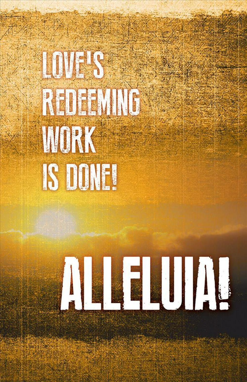 Alleluia! Easter Images Bulletin (Pkg of 50)