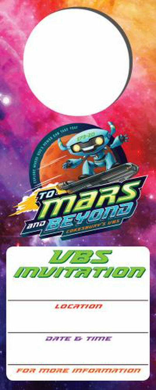 VBS 2019  Promotional Door Hangers (Pkg of 24)
