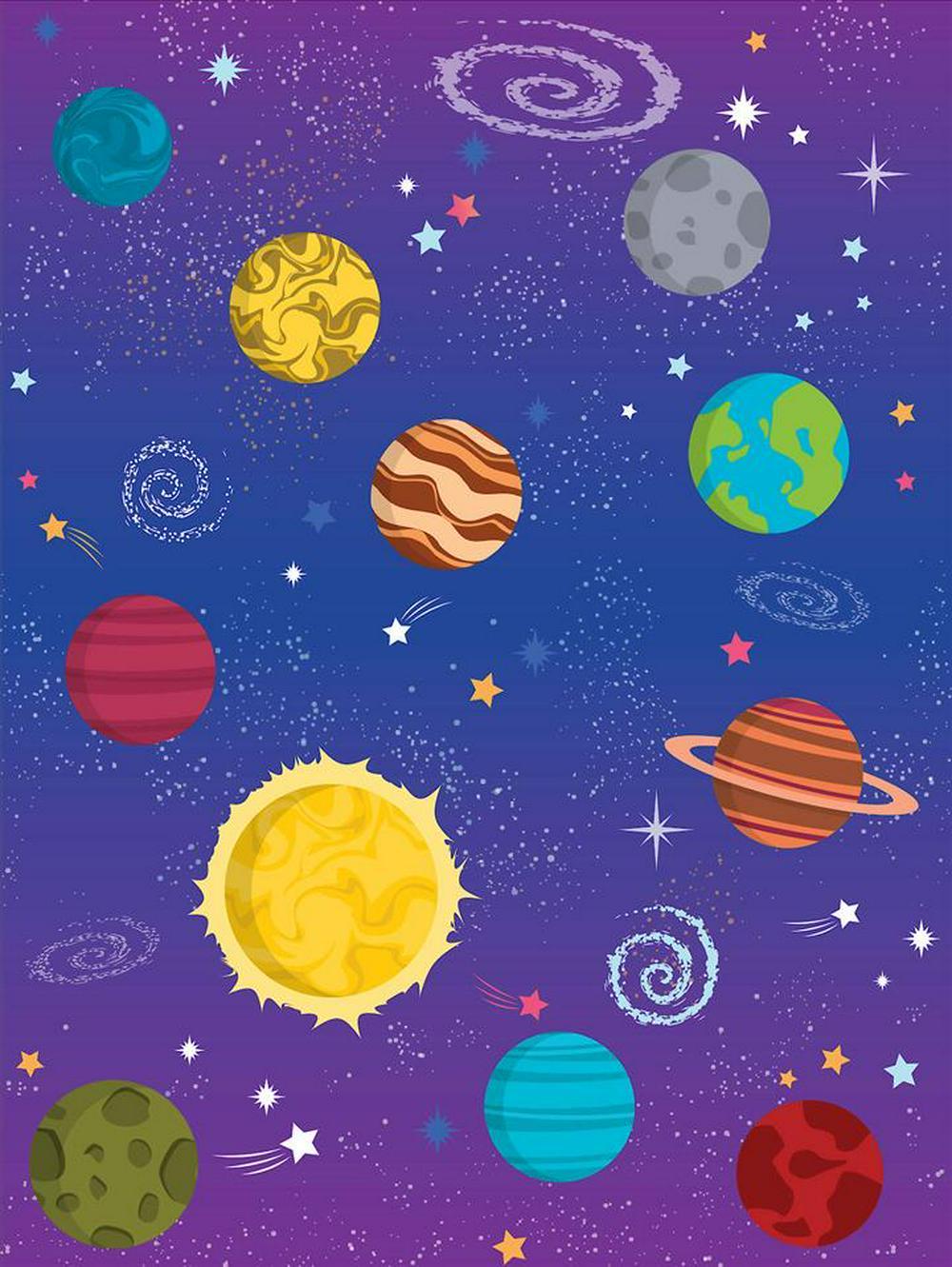 VBS 2019  Galaxy Wall Covering