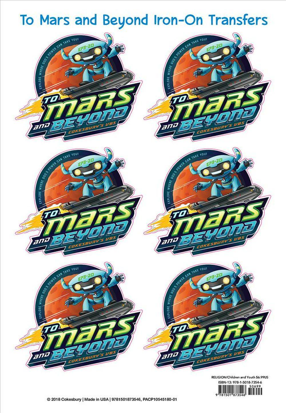 VBS 2019  Iron-On Transfers (Pkg of 12)