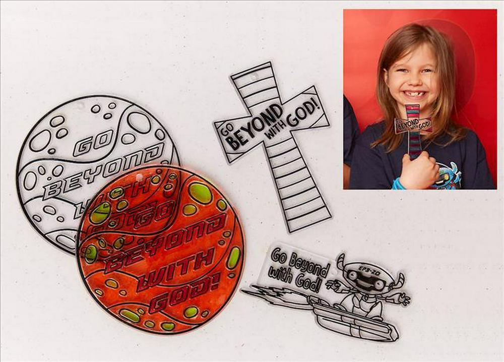 VBS 2019  Suncatchers Craft (Pkg of 12)