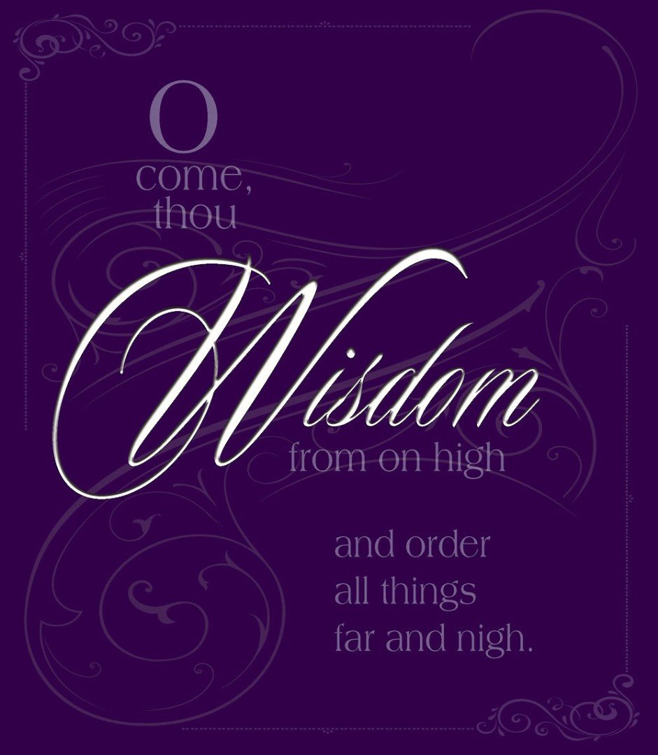 Wisdom Advent Hymn Advent Bulletin, Large (Pkg of 50)