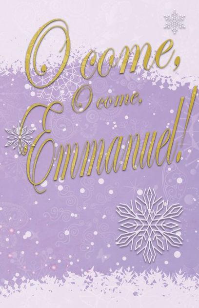 O Come Advent Bulletin (Pkg of 50)