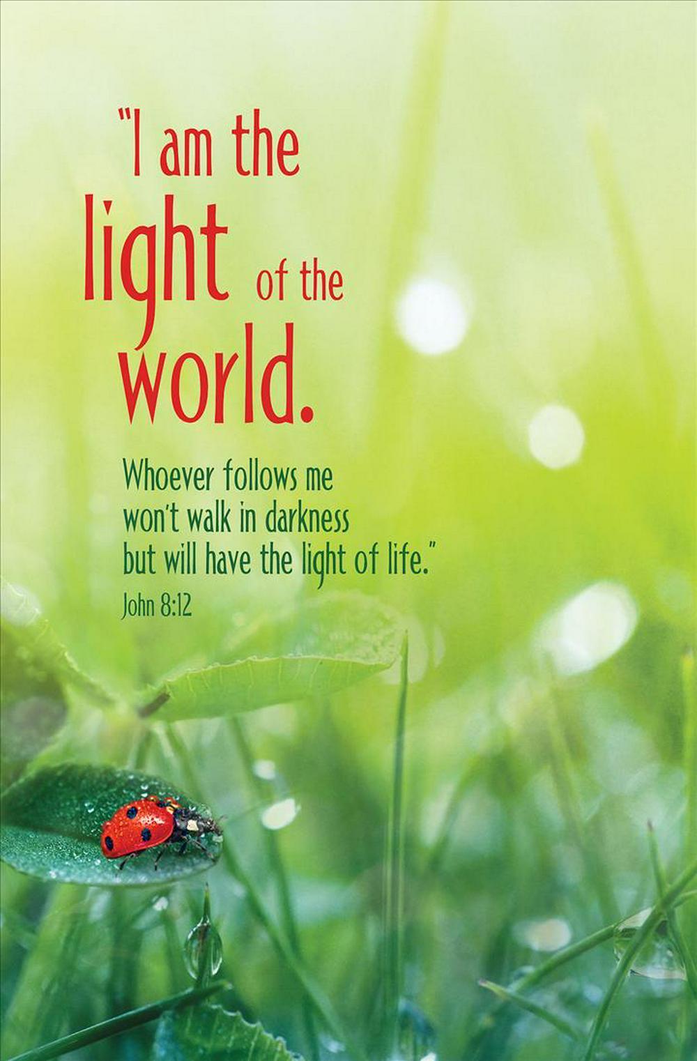 I Am the Light Summer Bulletin (Pkg of 50)