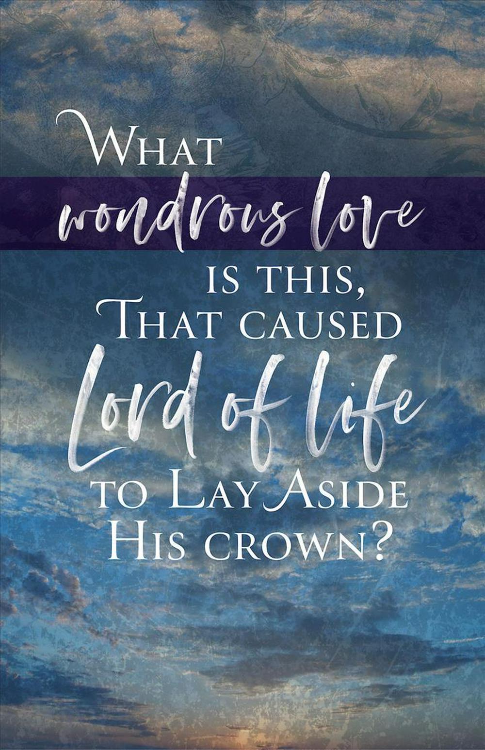Lord of Life Good Friday Bulletin (Pkg of 50)