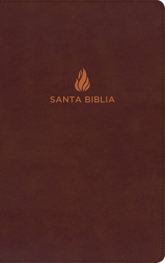NVI Biblia Ultrafina, marrón piel fabricada