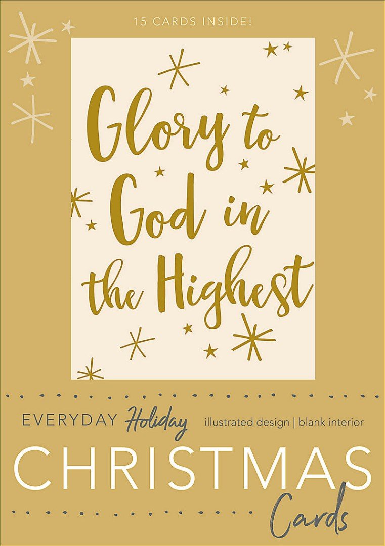 Glory To God Boxed Christmas Cards