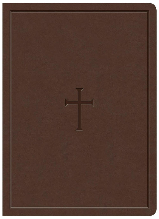 KJV Study Bible, Brown LeatherTouch