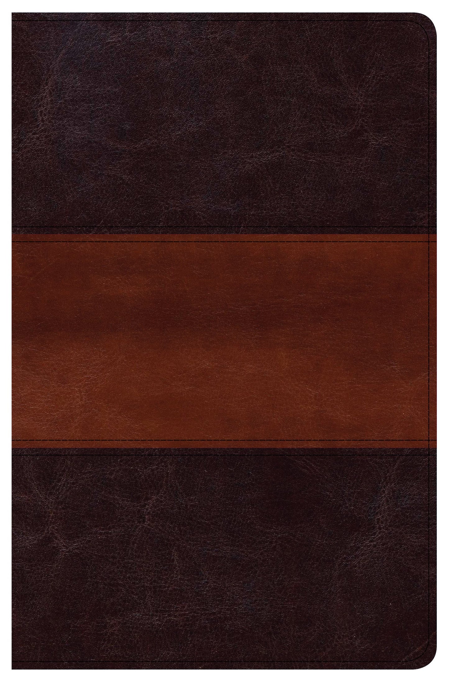 CSB Personal Size Reference Bible, Mahogany, Indexed
