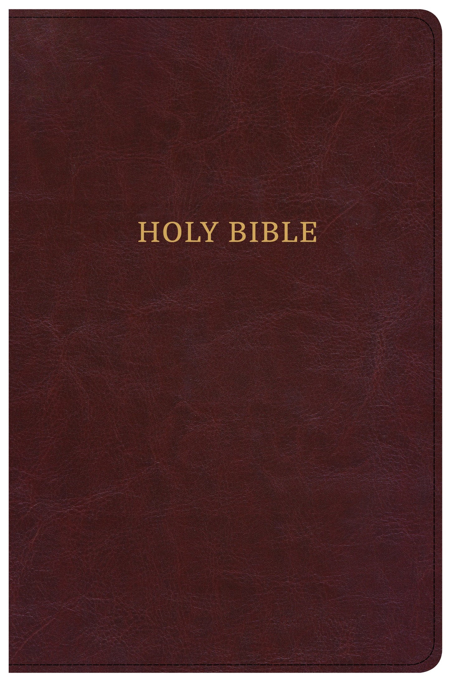 CSB Large Print Personal Size Reference Bible, Burgundy