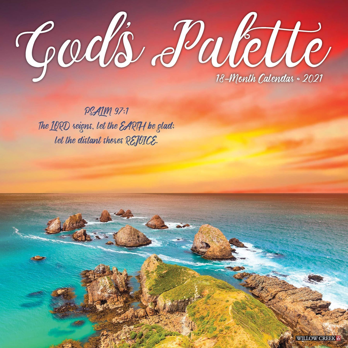 God's Palette 18-month Calendar 2021