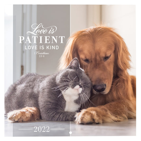 2022 Small Calendar: Love is Patient