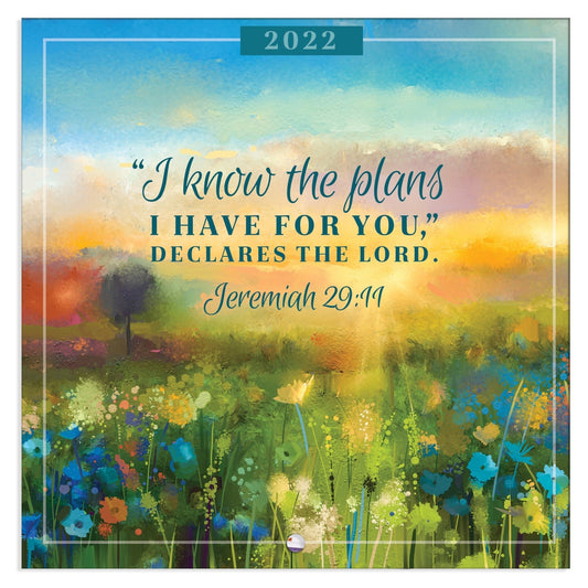 2022 Small Calendar: Jeremiah 29:11