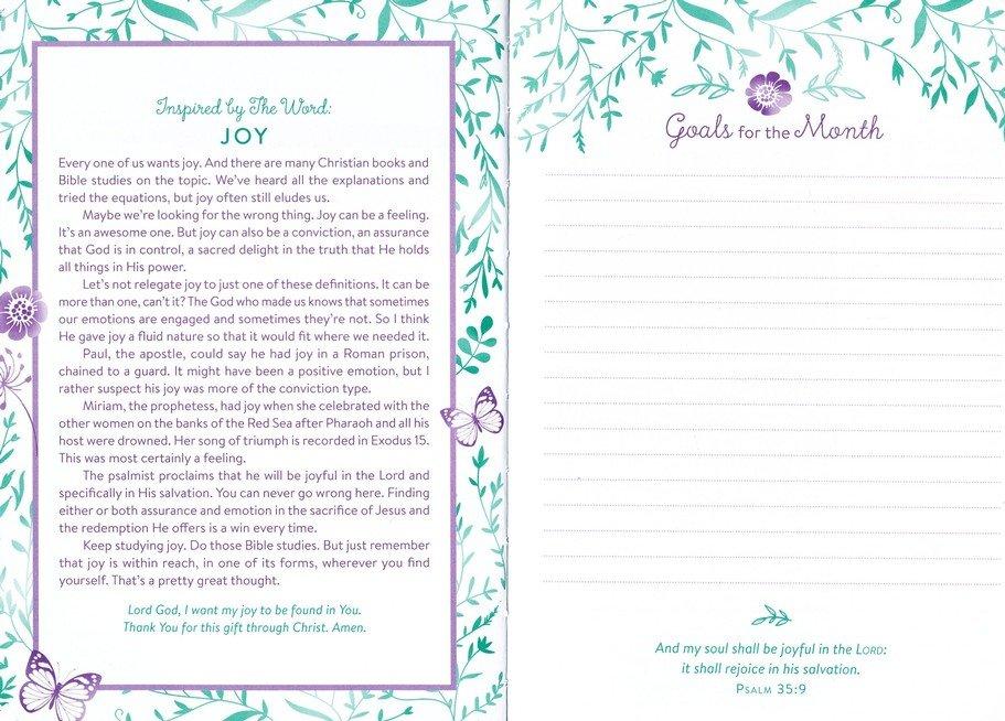 2021 Planner: Daily Inspiration from The Word Imitation Leather