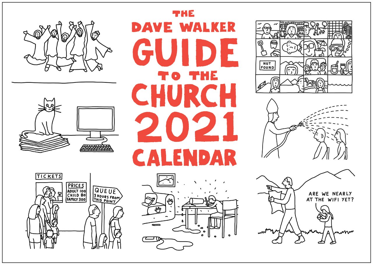 Dave Walker Guide to the Church 2021 Calendar