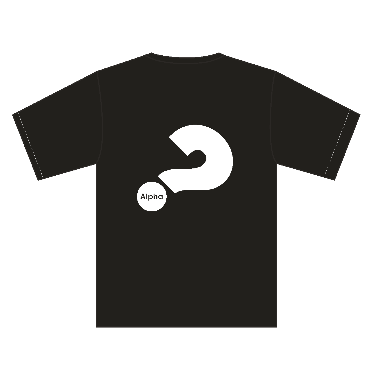 Alpha Organic T-Shirt - Black