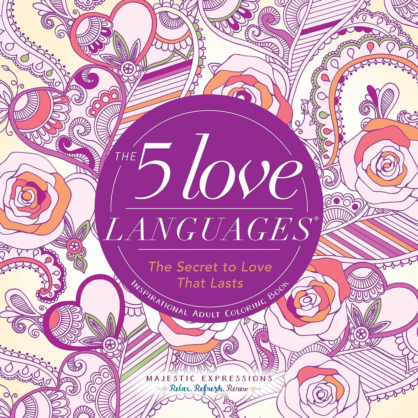 The 5 Love Languages Colouring Book - Various Authors - Re-vived.com