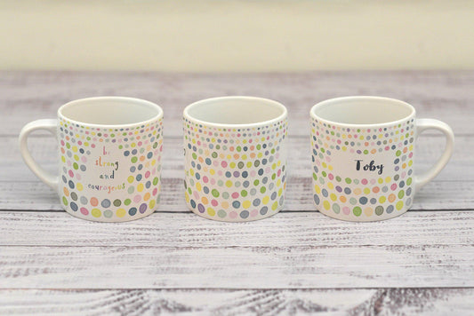 Be Strong And Courageous Child's Mug